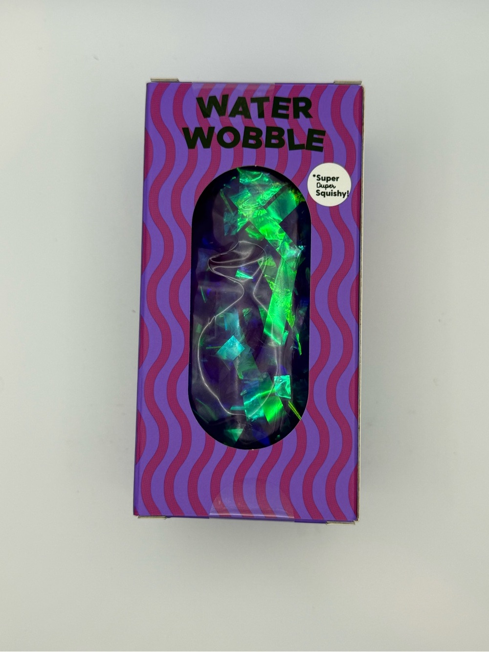 J’adore Purple Squishy Water Wobble TikTok Viral Sensory Toy New